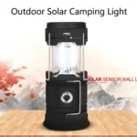 5803 Solar Camping Lamp Outdoor LED Emergency Portable Light Support USB Output - Image 4