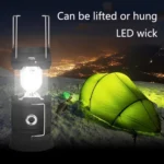 5803 Solar Camping Lamp Outdoor LED Emergency Portable Light Support USB Output - Image 6