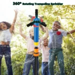 Trampoline 360 Degree Automatic Rotating Sprinkler Gardening Water Toy,Size: - Image 5