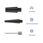 DC12V 120W Car Air Pump Wired Wireless Two-In-One Digital Air Pump - Image 4