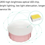 Cosmetic Room Bathroom Mirror Front Light USB Three-Color Dimming Light - Image 3