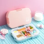 XINGCHENG XC-451 Microwave Student Lunch Box Plastic Compartment Portable Lunch Box - Image 2
