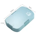 XINGCHENG XC-451 Microwave Student Lunch Box Plastic Compartment Portable Lunch Box - Image 3