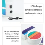 HS-1255 Wedding Valentine Day Confession LOVE LED Letter Lamp Love Theme Modeling Lamp - Image 4