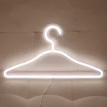 HS-20002 LED Coat Hanger Neon Light Room Decoration Lantern Holiday Light
