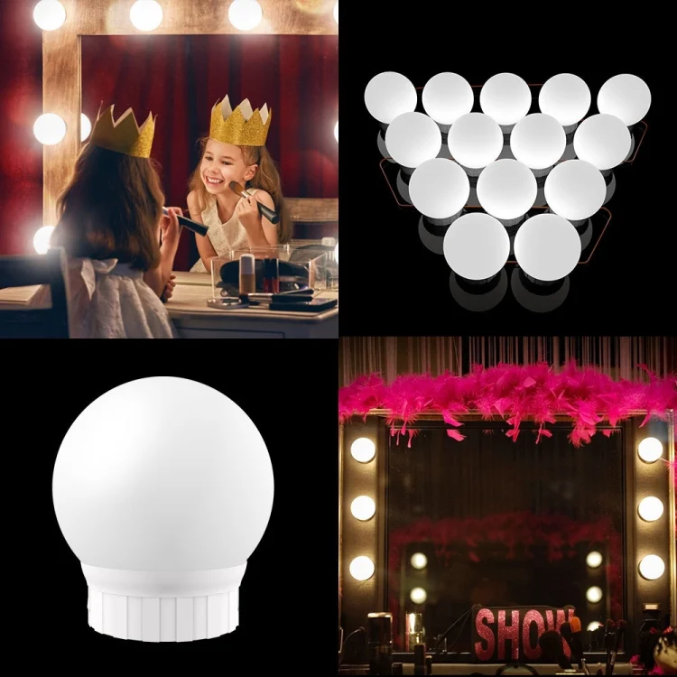 TBD0572619601_B5.webp 3 Color Temperature Mirror Front Lamp USB Simple Bathroom Makeup Light Bulbs - Image 6