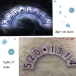 HS-0025 Holiday Room Decoration LED Letter Puzzle String Lights - Image 5