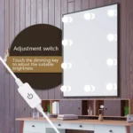 LED Mirror Front Lamp USB Adjustable Brightness Makeup Fill Light Bulbs - Image 4