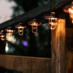 Solar Outdoor Corridor Light String IP65 Iron Festival Decoration String Lights