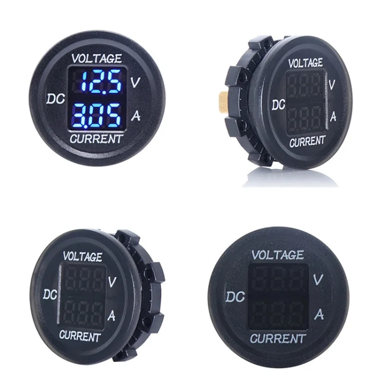 TBD0573269501_B2.webp 2 In 1 Modified Car Double Digital Voltage Current Table Measuring Instrument - Image 3