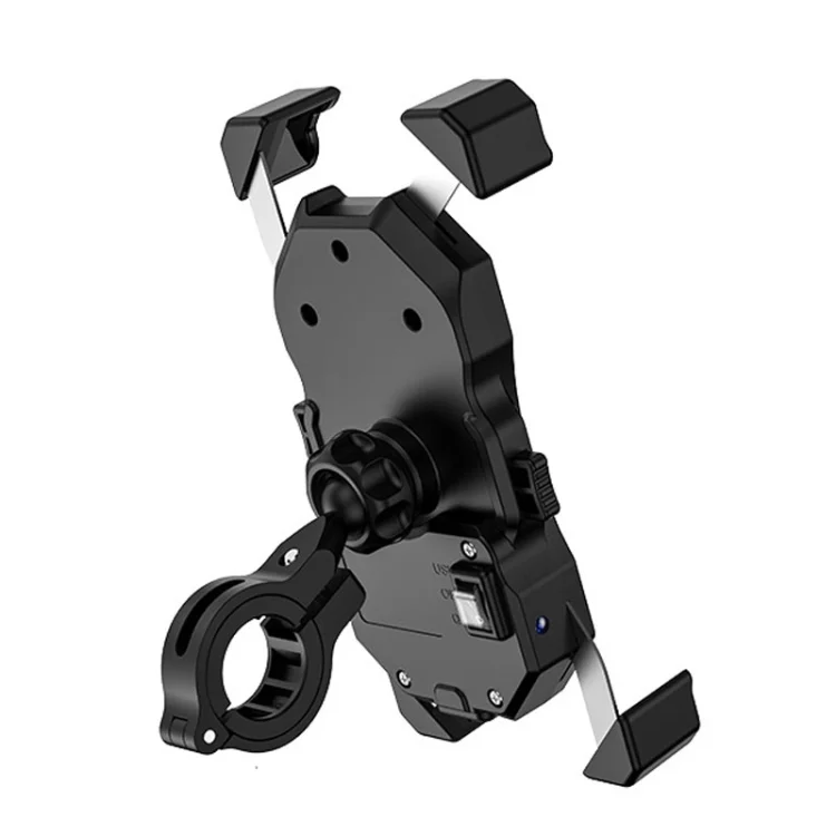 TBD0573270001_B3.webp Kewig Motorcycle Outdoor Riding Four-Claw Fixed Mobile Phone Bracket QC3.0 Fast Charging Waterproof Holder - Image 4
