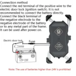 Kewig Motorcycle Outdoor Riding Four-Claw Fixed Mobile Phone Bracket QC3.0 Fast Charging Waterproof Holder - Image 7