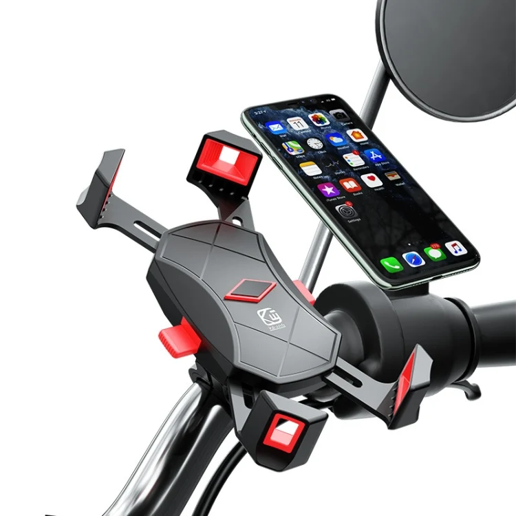 TBD0573271801_B3.webp Kewig Reflection To Fall Shockproof Bicycle Bracket Motorcycle Four-Claw Mobile Phone Holder - Image 4