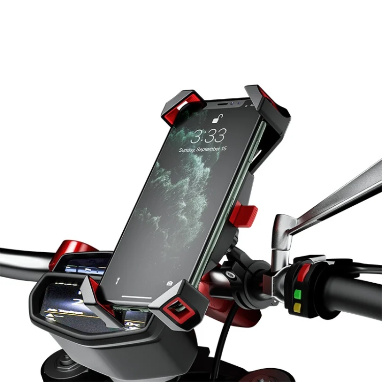 TBD0573271801_B4.webp Kewig Reflection To Fall Shockproof Bicycle Bracket Motorcycle Four-Claw Mobile Phone Holder - Image 5