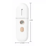 Portable Rechargeable Water Replenishing Device Beauty Humidifying Sprayer, Colour: No. 4 White - Image 3