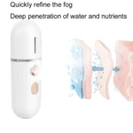 Portable Rechargeable Water Replenishing Device Beauty Humidifying Sprayer, Colour: No. 4 White - Image 4