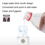 Portable Rechargeable Water Replenishing Device Beauty Humidifying Sprayer, Colour: No. 4 White - Image 5