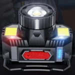 TG-TD009 LED Strong Headlamp Head-Mounted USB Rechargeable Zoom Sensor Headlamp - Image 2