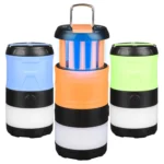 Outdoor LED Waterproof Electric Mosquito Killer Lamp Camping Lamp Flashlight - Image 2