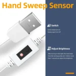 Plant Growth Lamp LED Light Strip Hand Sweep Dimming Full Spectral Plant Fill Light - Image 3