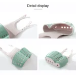 Kitchen Sponge Drain Holder Wheat Fiber Storage Rack Basket Wash Cloth Toilet Soap Shelf Organizer - Image 4