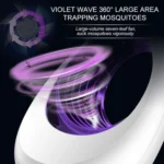 168 LED Photocatalyst Mosquito Killer Lamp Household Mosquito Catching Lamp - Image 5
