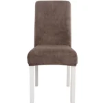 Simple Soft High Elastic Thickening Velvet Semi-Interior Chair Cover Hotel Chair Cover