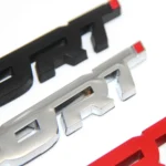 6 PCS  Metal 3D Stereo Car Sticker Modified Sport Tail Sticker Body Sticker - Image 5