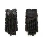 Princess Curly Ponytail Wig Costume Film And Television Retro Prom Comb Ponytail Curly Hair - Image 5