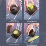 Multi-Function Slicker Kitchen Gadget Potato Slice Grater - Image 6