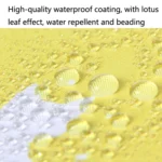 Small Fresh Three-Fold Automatic Black Rubber Sunscreen Umbrella Cartoon Cat Sunny Rain Umbrella - Image 4