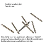 5pcs M35 Cobalt-Containing Twist Drill Bit High-Speed Steel Double Head Metal Steel Plate Expansion Hole Drill, Model: Double Head 3.0mm - Image 3