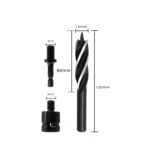 Electric Wrench Hole Opener Woodman Door Lock Rhinestone Drill Template Rejection Drill Bit, Model: 16mm - Image 7