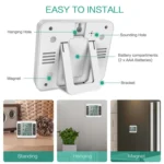 SN010 Wireless Indoor Outdoor High-Precision Thermometer Electronic Refrigerator Thermometers - Image 5