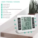 SN010 Wireless Indoor Outdoor High-Precision Thermometer Electronic Refrigerator Thermometers - Image 6