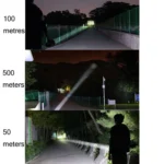 YAGE 5701 10W LED Strong Light Long-Range Searchlight Outdoor Lighting Rechargeable Flashlight, CN Plug - Image 6