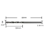 2pcs Hand Electric Drill Shock Drill Wall Mix Soil Cement Wall Construction Drill Bit, Model: 3x66mm Round Handle - Image 7