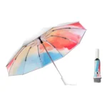 3021 Automatic Rain And Sun Dual-Purpose Umbrella Sun-Proof And Anti-Rebound Folding Umbrella