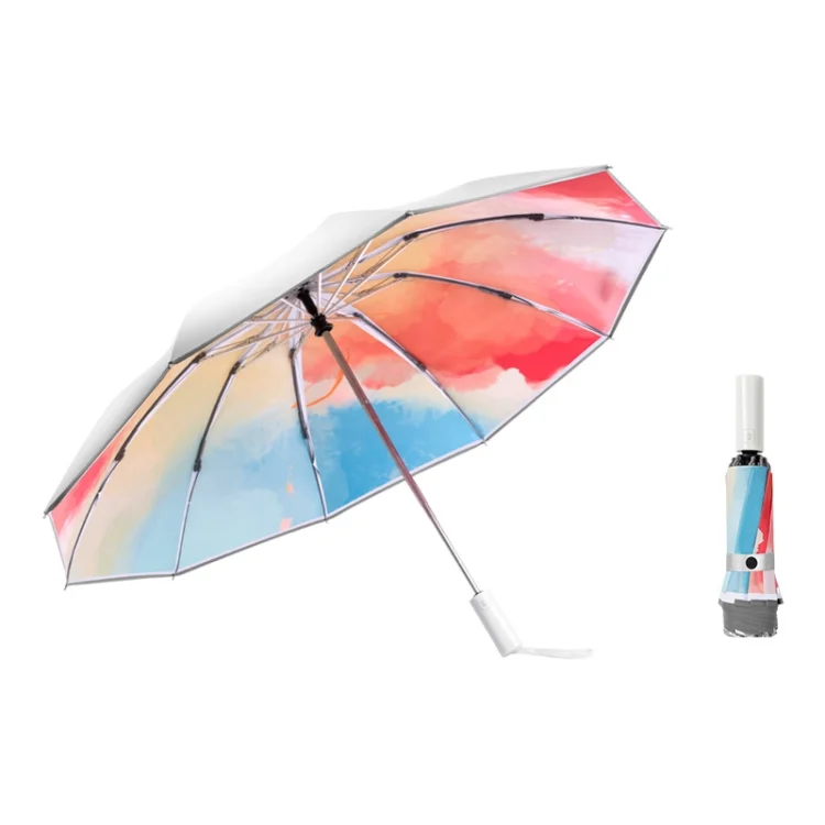 TBD0574417901A.webp 3021 Automatic Rain And Sun Dual-Purpose Umbrella Sun-Proof And Anti-Rebound Folding Umbrella - Image 1