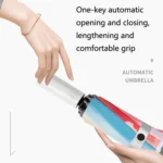 3021 Automatic Rain And Sun Dual-Purpose Umbrella Sun-Proof And Anti-Rebound Folding Umbrella - Image 2
