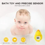 AF-023 Children Bath Thermometer Water Baby Bathing Yellow Duck Water Thermometer - Image 7