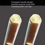 6mm Titanium-Plated King Drill Porcelain Brick Glass Brick Drill Punched Twist Triangle Drill - Image 4