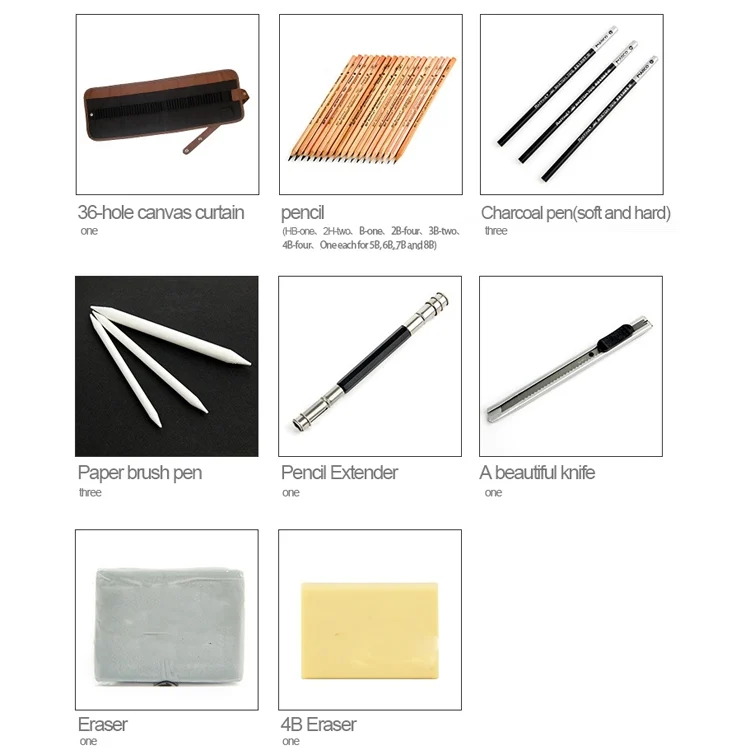 TBD0574419601_B2.webp 29 PCS / Set MARCO Beginner Sketch Set Sketching Tools - Image 3