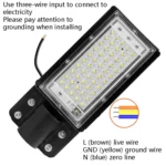 LED Waterproof Road Lighting Courtyard Floodlight - Image 5