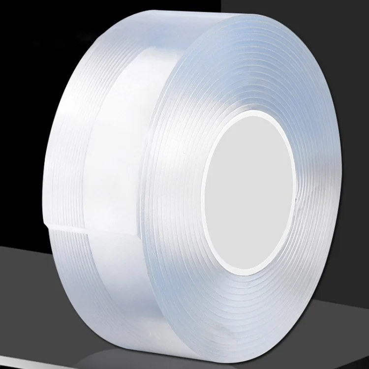 Transparent Double-Sided Adhesive Nanotic Tape Water Washing Non-Trace Tape