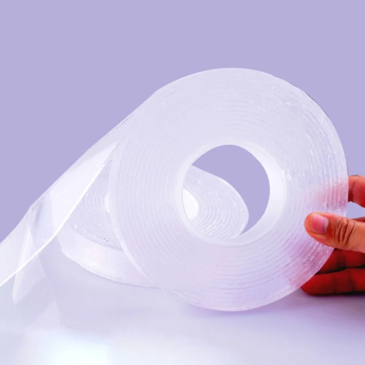 TBD0575547301_B1.webp Transparent Double-Sided Adhesive Nanotic Tape Water Washing Non-Trace Tape - Image 2
