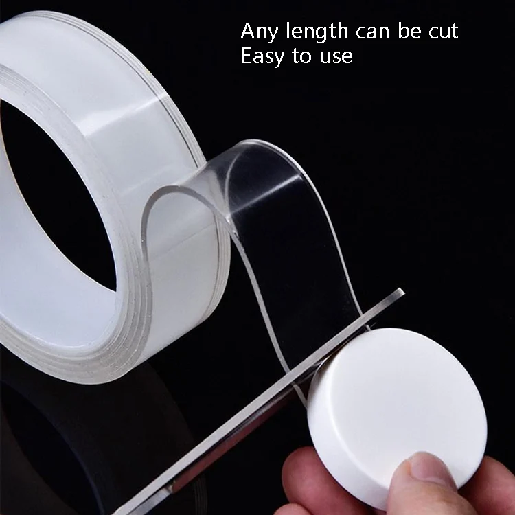TBD0575547301_B4.webp Transparent Double-Sided Adhesive Nanotic Tape Water Washing Non-Trace Tape - Image 5