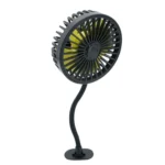F408 Car Silicone Hose Fan Multi-Angle Adjustment USB Fan - Image 2