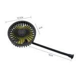 F408 Car Silicone Hose Fan Multi-Angle Adjustment USB Fan - Image 3