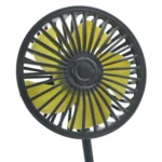 F408 Car Silicone Hose Fan Multi-Angle Adjustment USB Fan - Image 4